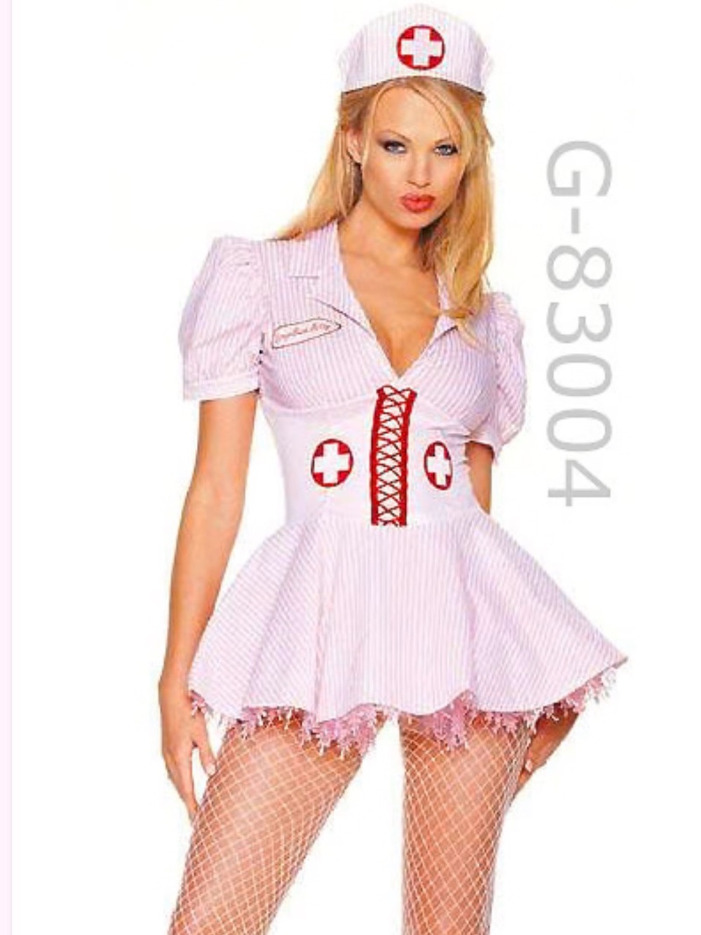 Sponge Bath Betty Sexy Hospital Costume, Women Size Small 6-8,